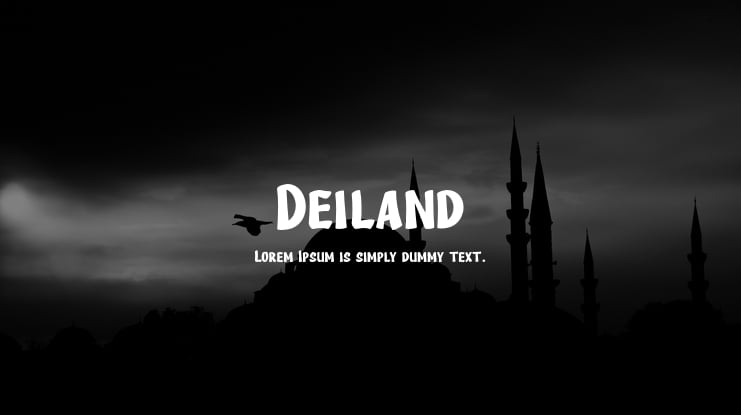 Deiland Font Family