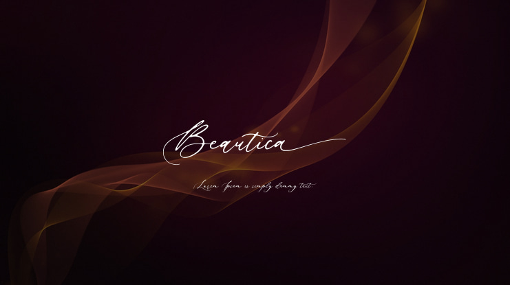Beautica Font