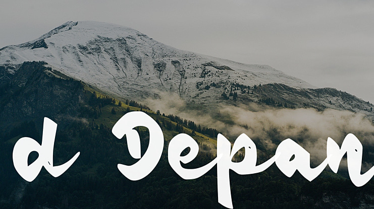 d Depan Font