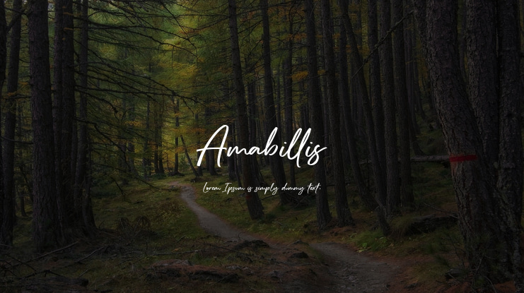 Amabillis Font