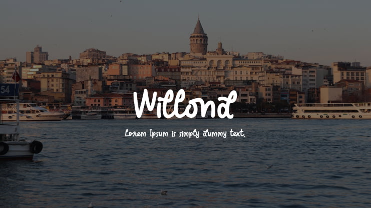 Willond Font