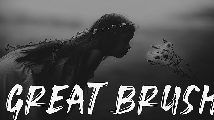 Great Brush Font