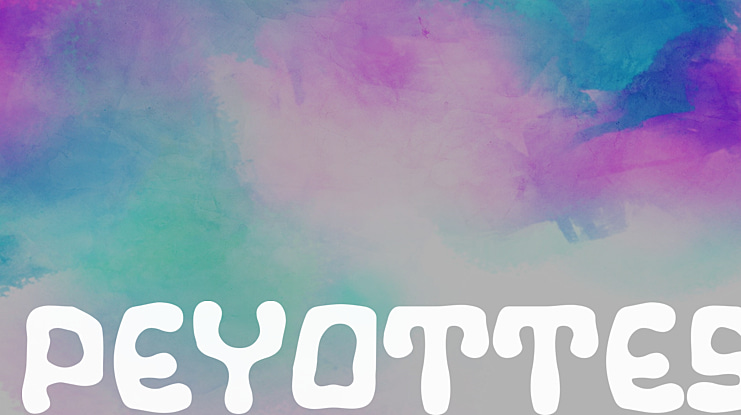 Peyottes Font