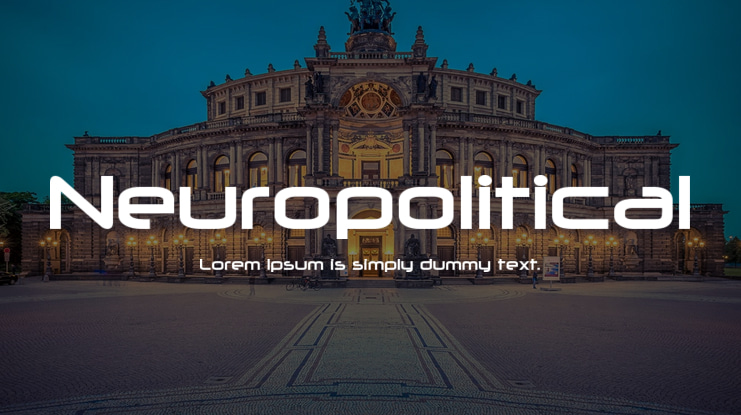 Neuropolitical Font
