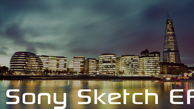 Sony Sketch EF Font