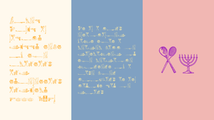 Cornucopia od Dingbats Six Font