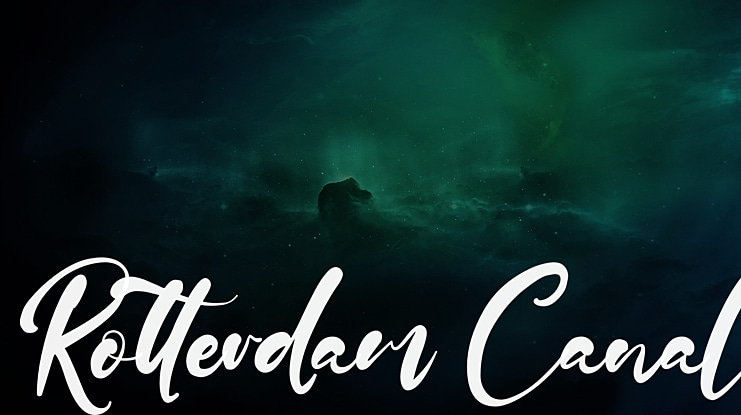 Rotterdam Canal Font