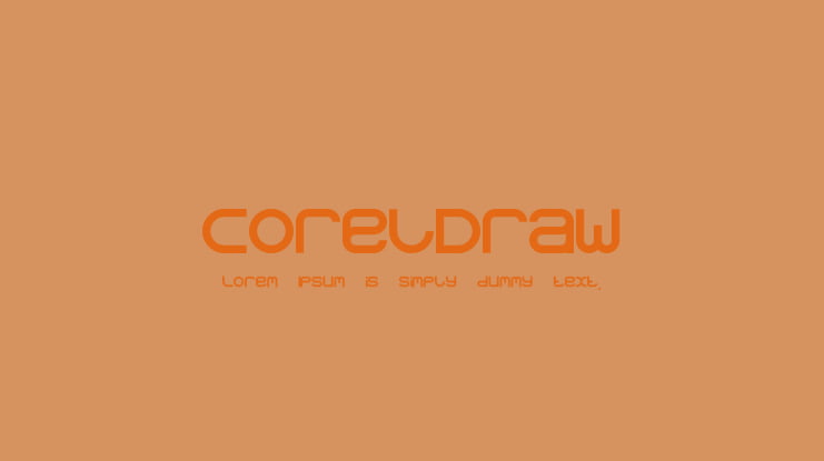 CorelDraw Font