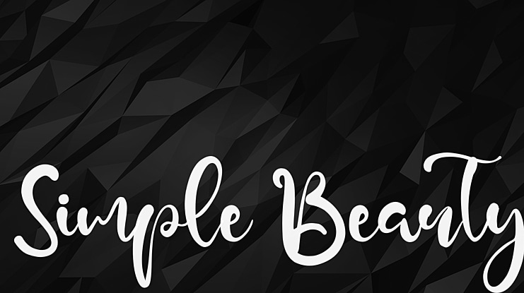 Simple Beauty Font
