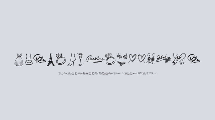 Fashion Pictures Font