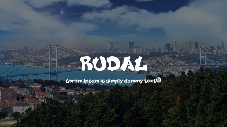 RUDAL Font
