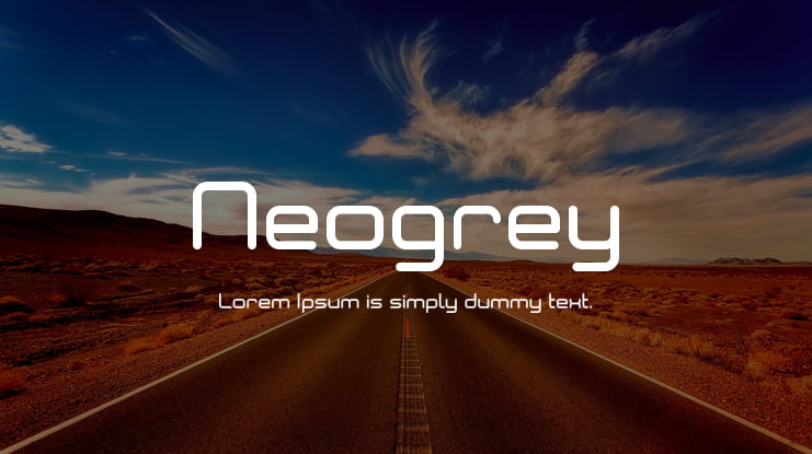 Neogrey Font Family