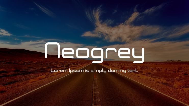 Neogrey Font Family