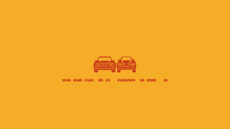 Cars Font