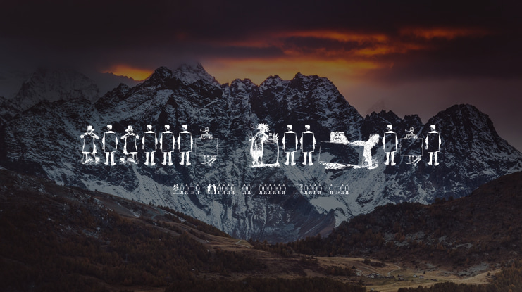 Picture Squares Font