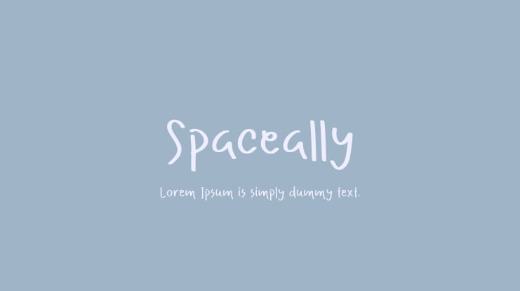 Spaceally Font