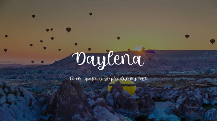 Daylena Font