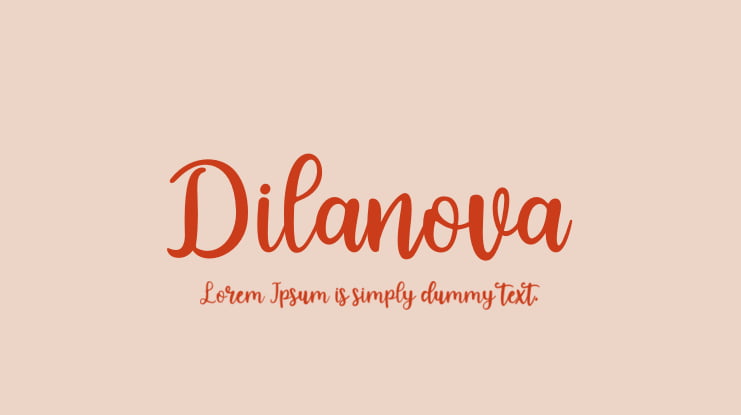 Dilanova Font