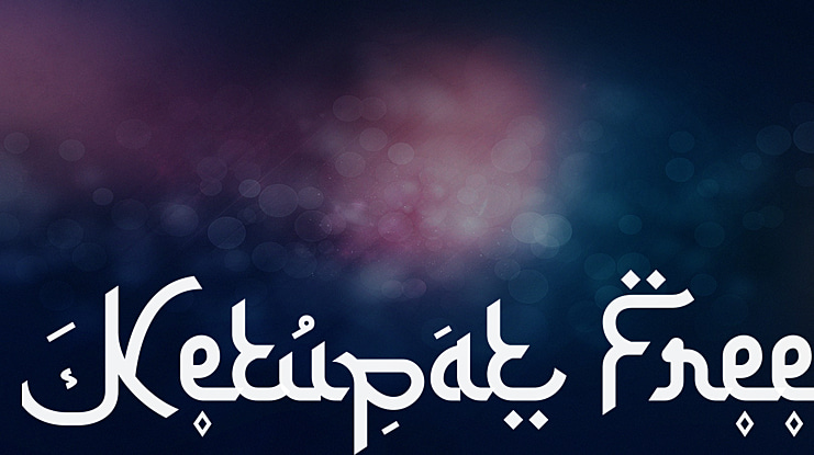 Ketupat Free Font Family
