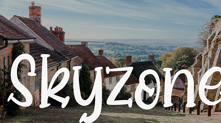 Skyzone Font