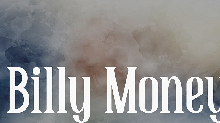 Billy Money Font