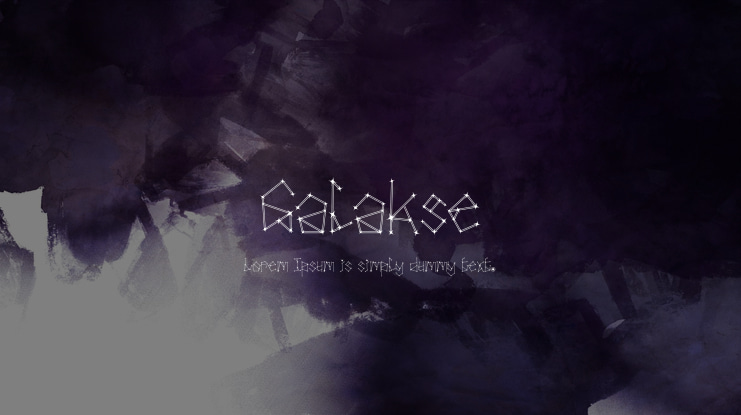 Galakse Font