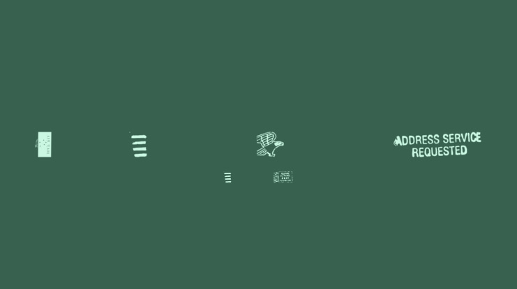 Dead Letter Office Fifteen Font Family