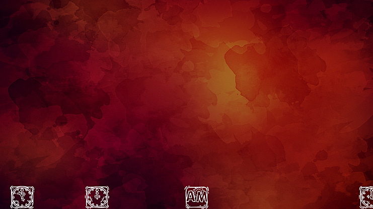 KR Lotsa Time Dings Font