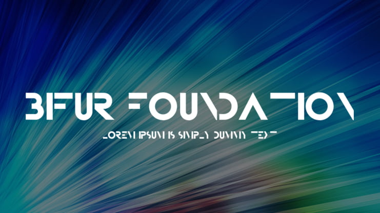 Bifur Foundation Font Family