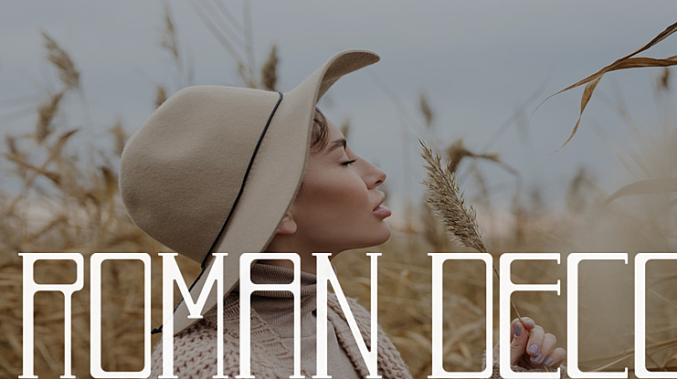 Roman Deco Font