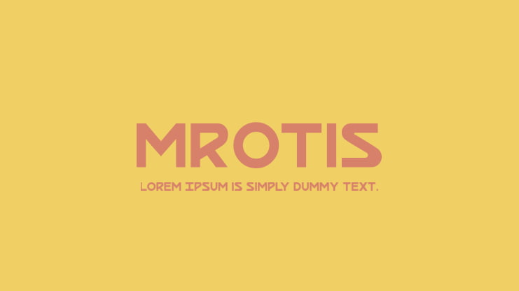 MrOtis Font