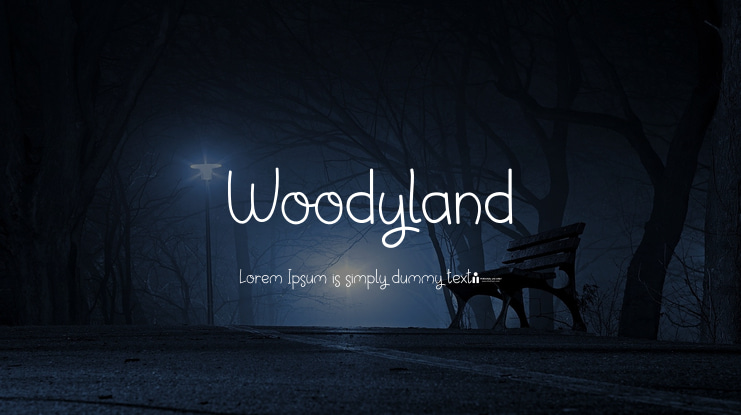 Woodyland Font
