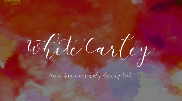 WhiteCarley Font