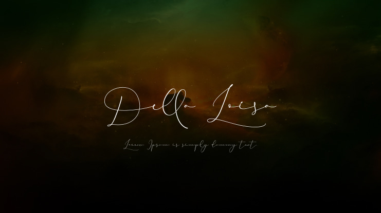 Della Loisa Font