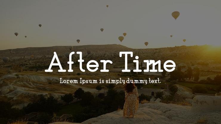 After Time Font