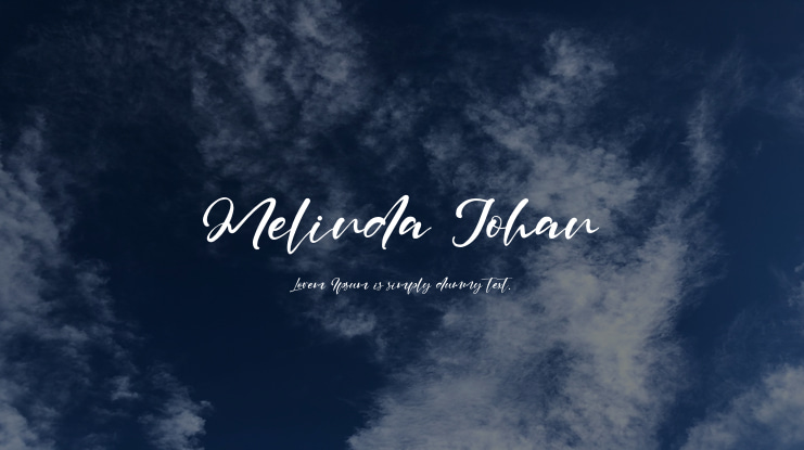 Melinda Johan Font