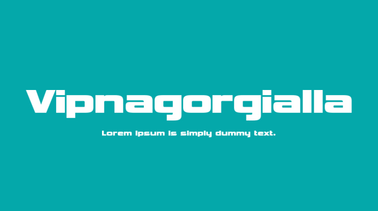 Vipnagorgialla Font