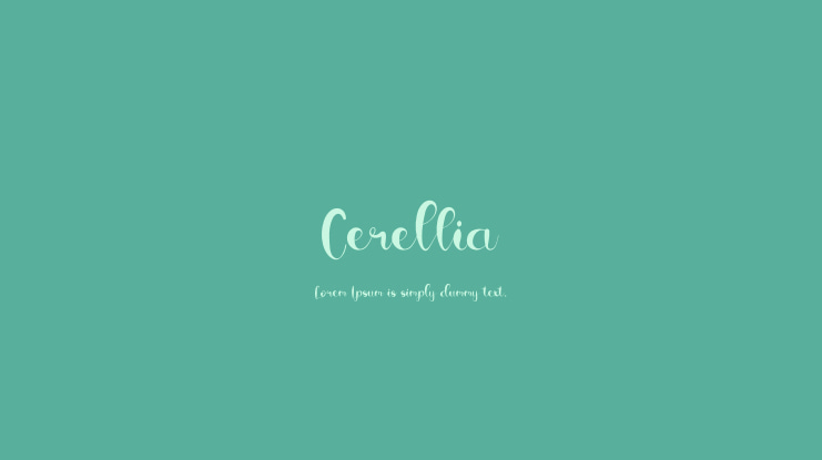 Cerellia Font