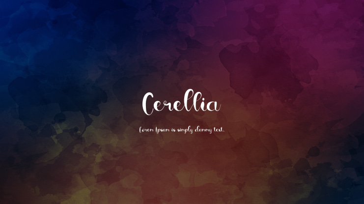 Cerellia Font
