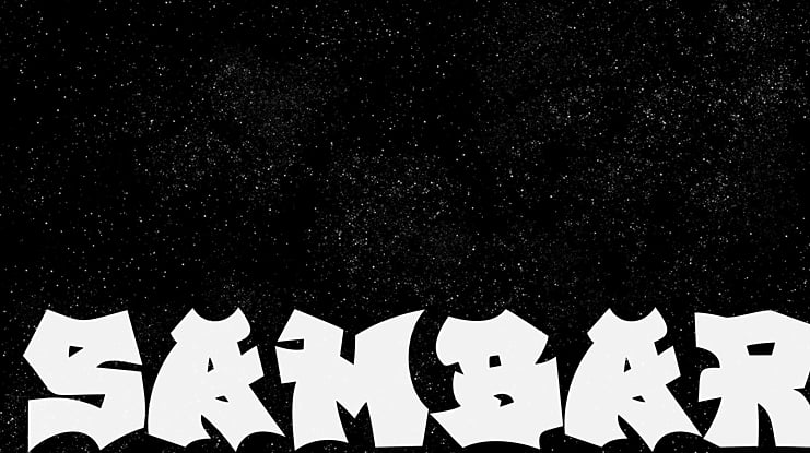 SAMBAR Font Family