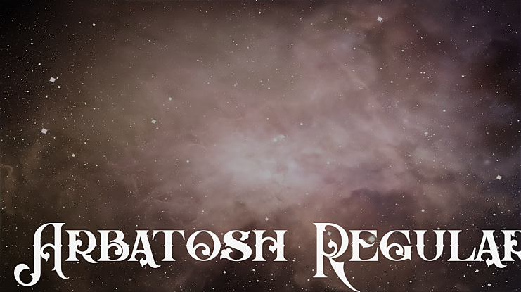Arbatosh Font
