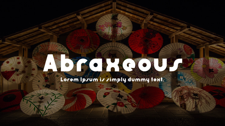 Abraxeous Font Family