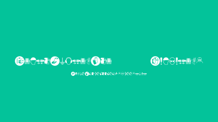 FontsVectorIso7010Mandatory Font