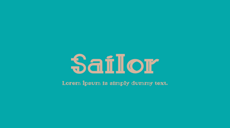 Sailor Font