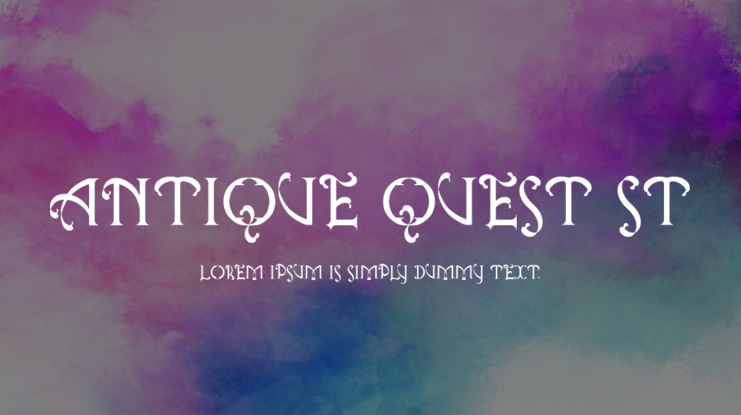 Antique Quest St Font
