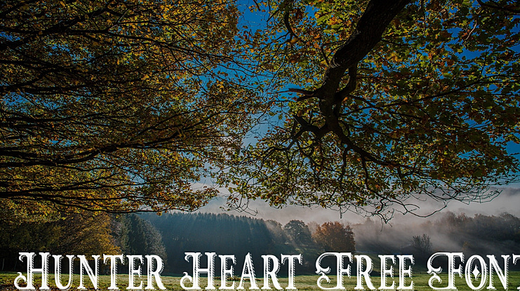 Hunter Heart Free Font