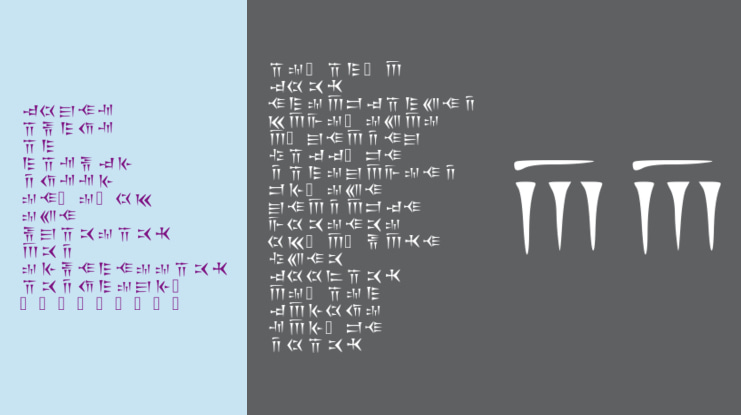 Cunieform Font