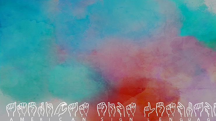 American Sign Lenguage Font