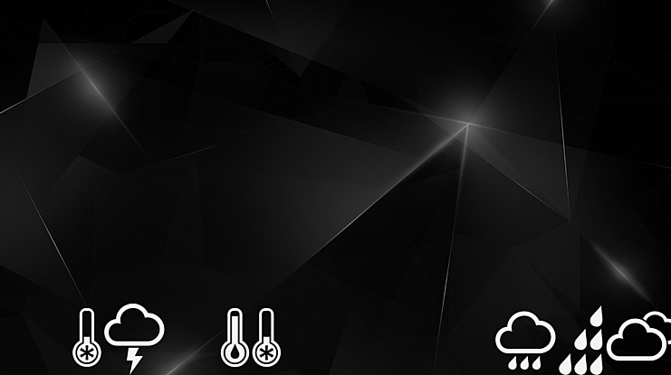 Weather Symbols Font