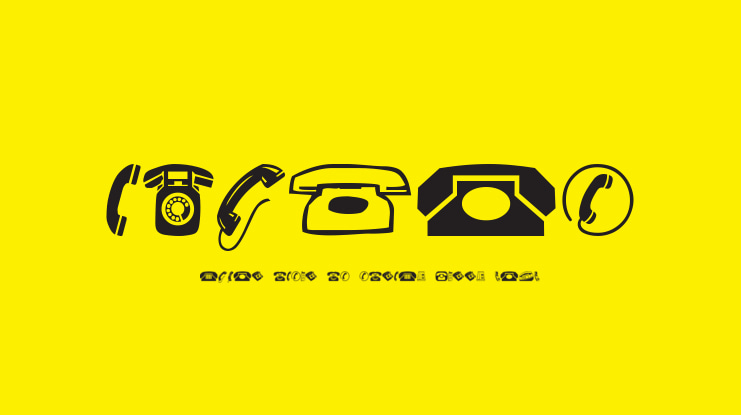 Phones Font